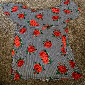 Off the shoulder top